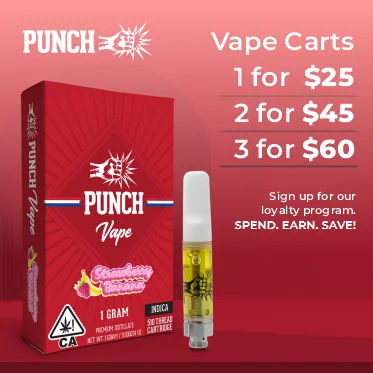 Vape Carts - 1 for %25, 2 for $45, 3 for $60