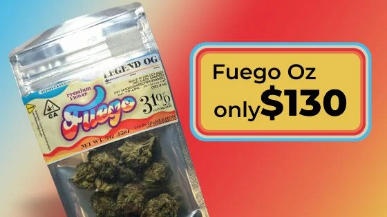 Fuego Oz only $130