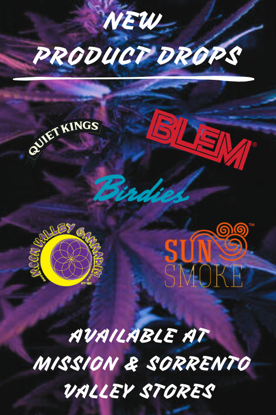 New flower, pre-rolls, vapes and concentrate